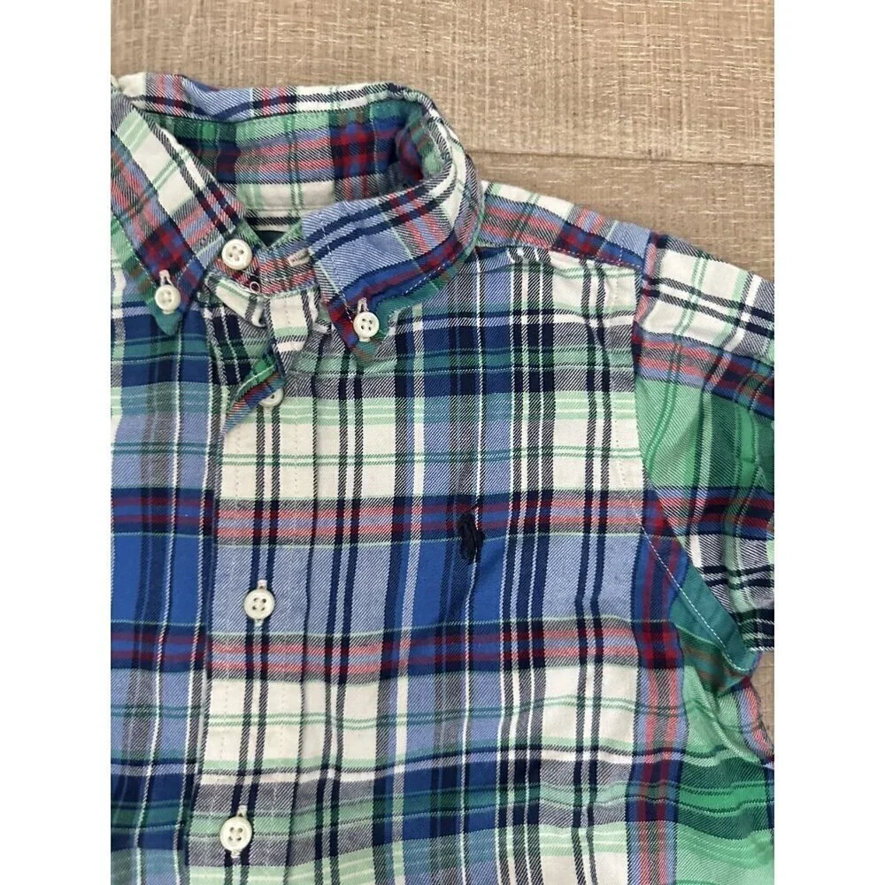 Ralph Lauren Plaid Button Up Shirt